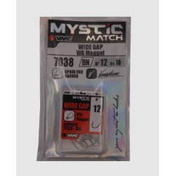 HAMECON MYSTIC MATCH Wide Gap WG Maggot 7038 BN X10 VMC