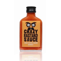 Crazy Bastard Sauce Ghost pepper & mango 100ml