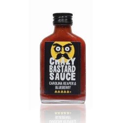 Crazy Bastard Sauce Carolina reaper & blueberry 100ml